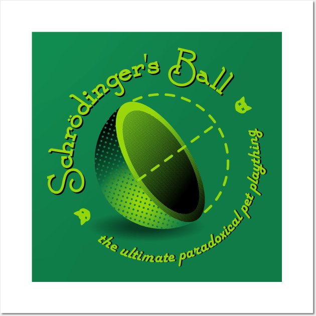 Schrödinger's Ball Wall Art by ACraigL